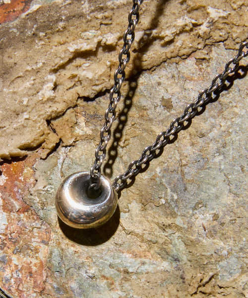HARIM ハリム / SILVER NECKLACE METAL MOON SV Small シルバー925 