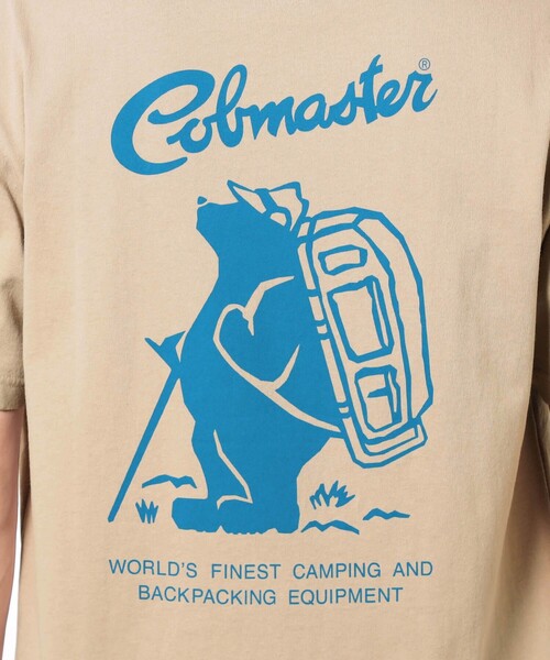 COBMASTER(コブマスター)の「Cobmaster(コブマスター)ベーシックバックロゴTシャツ(Tシャツ/カットソー・メンズ・カーキ/ホワイト/ベージュ/ブラック・M/L)」の14枚目の写真