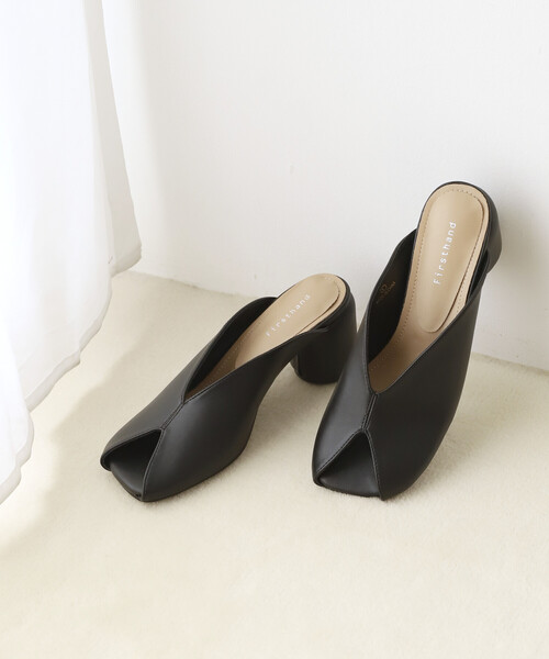 Firsthand(ファーストハンド)の「Firsthand/ファーストハンド オープントゥ スリットサンダル(パンプス・レディース・ブラック/シルバー/キャメル・LARGE/MEDIUM/SMALL)」の8枚目の写真