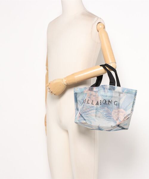 BILLABONG(ビラボン)の「BILLABONG メンズ MESH TOTEBAG MINI Patterned トートバッグ 【2026年夏モデル】(トートバッグ・メンズ・マルチ/ブルー系その他・FREE)」の6枚目の写真