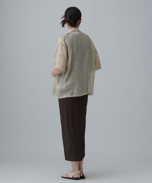 LEPSIM（レプシィム）の「機能付きノースリワンピース　740455（ワンピース・レディース・ブラック/ダークブラウン・TALL/FREE）」の16枚目の写真