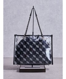 GYDA | GG glitter print clearトートBAG(トートバッグ)