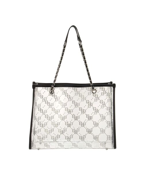 GYDA(ジェイダ)の「GG glitter print clearトートBAG(トートバッグ・レディース・ブラック/シルバー/ピンク・FREE)」の15枚目の写真