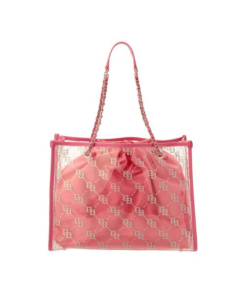 GYDA(ジェイダ)の「GG glitter print clearトートBAG(トートバッグ・レディース・ブラック/シルバー/ピンク・FREE)」の22枚目の写真