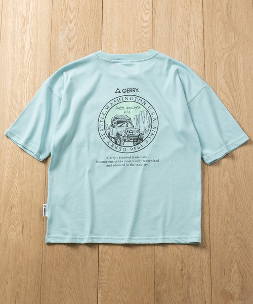 GERRY(ジェリー)の「【30】〔GERRY/ジェリー〕ドライコットン アソートデザイン 5分袖Tシャツ 吸水速乾(Tシャツ/カットソー・キッズ・ブラック系1/ブルー系2/ブラック系2/ブルー系1・140/160/150)」の22枚目の写真