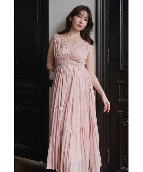 Phoebe Tiered Long Dress（ワンピース）｜Her lip to（ハーリップ