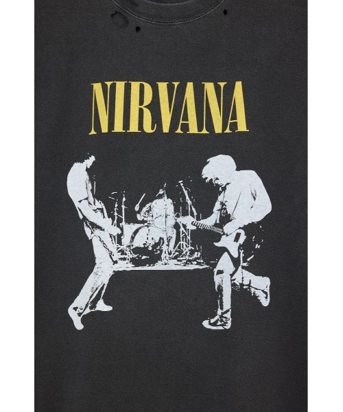 GOOD ROCK SPEED(グッドロックスピード)の「NIRVANA CRUSH Tシャツ(Tシャツ/カットソー・レディース・ブラック・FREE)」の7枚目の写真