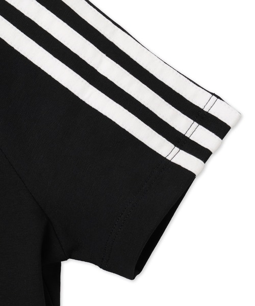 adidas(アディダス)の「adidas SST BABY TEE / アディダス SST ベビー Tシャツ(Tシャツ/カットソー・レディース・ブラック・S/M/L)」の5枚目の写真