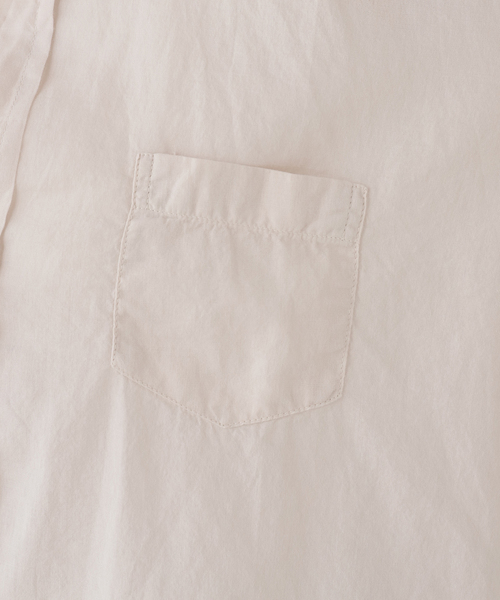 Frank&Eileen(フランクアンドアイリーン)の「Frank&Eileen/フランク&アイリーン cotton viole シャツ(シャツ/ブラウス・レディース・ベージュ・SMALL)」の6枚目の写真
