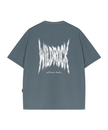 スパイクハーフトーン クールコットン オーバーサイズ 半袖Tシャツ