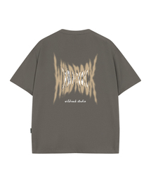WILDROCK（ワイルドロック）の「スパイクハーフトーン クールコットン オーバーサイズ 半袖Tシャツ（Tシャツ/カットソー）」
