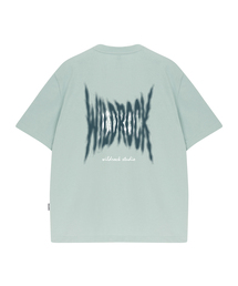 スパイクハーフトーン クールコットン オーバーサイズ 半袖Tシャツ