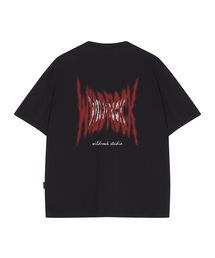 WILDROCK（ワイルドロック）の「スパイクハーフトーン クールコットン オーバーサイズ 半袖Tシャツ（Tシャツ/カットソー）」
