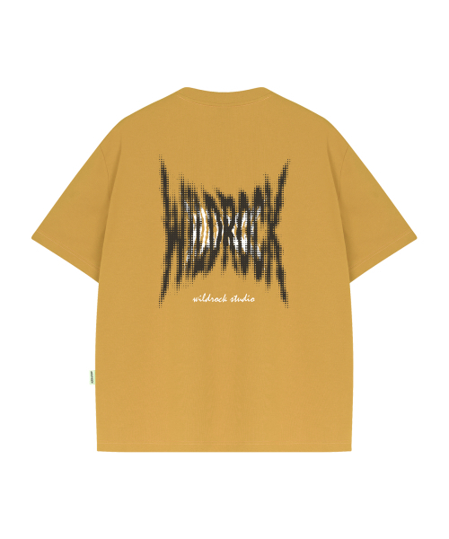 WILDROCK(ワイルドロック)の「スパイクハーフトーン クールコットン オーバーサイズ 半袖Tシャツ(Tシャツ/カットソー・メンズ・ホワイト/スカイブルー/ブラック/ピンク/イエロー/ブルー/チャコール・SMALL/MEDIUM/LARGE)」の13枚目の写真