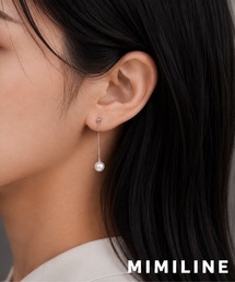 MIMILINE（ミミライン）の「パールロングイヤリング（イヤリング）」