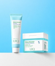 UIQ（ユイク）の「[セット品]ポアリセットクーリングパッド&レッドカーミングクリームセット（スキンケアキット/ギフトセット）」