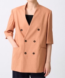 UJOH | 【UJOH/ウジョー】6BW Half Sleeve JKT/ハーフスリーブジャケット(テーラードジャケット)