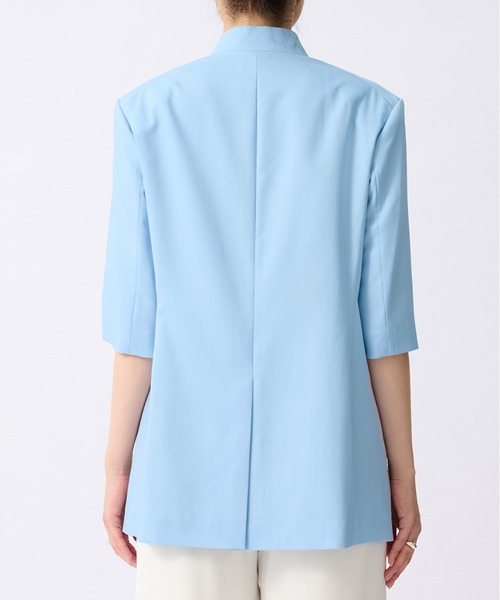 UJOH（ウジョー）の「【UJOH/ウジョー】6BW Half Sleeve JKT/ハーフスリーブジャケット（テーラードジャケット・レディース・オレンジ・2）」の17枚目の写真