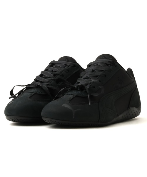 PUMA(プーマ)の「PUMA SPEEDCAT ETOILE WMNS / プーマ スピードキャット エトワール ウィメンズ(スニーカー・レディース・ブラック・22.5cm/23.0cm/23.5cm/24.5cm/25.0cm)」の2枚目の写真