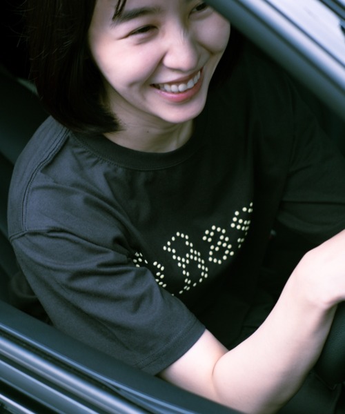 BROKEN BASE（ブロークンベース）の「B.Base puff dot Tee / B.Base パフドットTee（Tシャツ/カットソー・メンズ・ネイビー/カーキ/ブラック・MEDIUM/SMALL/LARGE）」の9枚目の写真