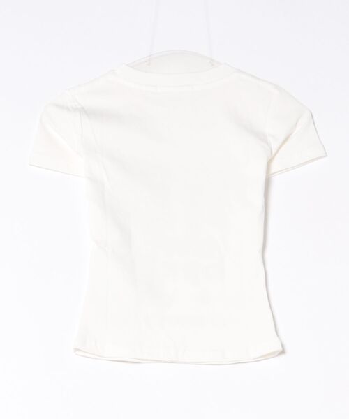 MEMECLE(メメクル)の「【 MEMECLE / メメクル 】レタリングプリント パンクTシャツ(Tシャツ/カットソー・レディース・ホワイト・LARGE/SMALL/MEDIUM)」の5枚目の写真