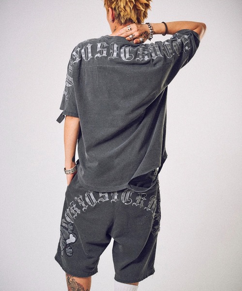 GALFY(ガルフィー)の「GALFY-病みに還りしショーパン(その他パンツ・メンズ・ホワイト/ブラック・L/XL)」の5枚目の写真