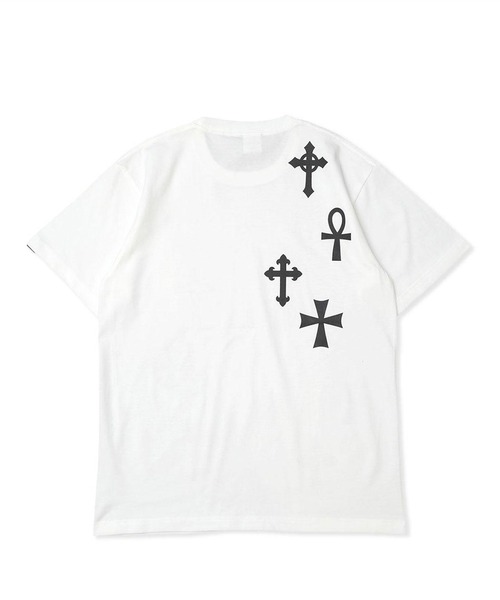 EXAMPLE(エグザンプル)の「EXAMPLE 9CROSS S/S TEE(Tシャツ/カットソー・メンズ・インディゴブルー/ホワイト/ブラック・XXL/XL/L/M)」の7枚目の写真