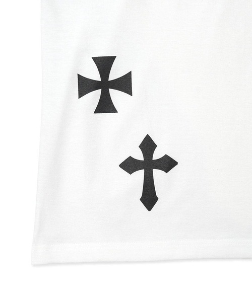 EXAMPLE(エグザンプル)の「EXAMPLE 9CROSS S/S TEE(Tシャツ/カットソー・メンズ・インディゴブルー/ホワイト/ブラック・XXL/XL/L/M)」の10枚目の写真