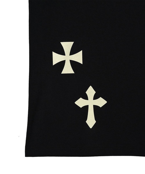 EXAMPLE(エグザンプル)の「EXAMPLE 9CROSS S/S TEE(Tシャツ/カットソー・メンズ・インディゴブルー/ホワイト/ブラック・XXL/XL/L/M)」の15枚目の写真
