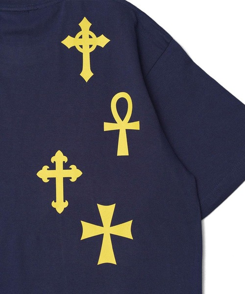 EXAMPLE(エグザンプル)の「EXAMPLE 9CROSS S/S TEE(Tシャツ/カットソー・メンズ・インディゴブルー/ホワイト/ブラック・XXL/XL/L/M)」の19枚目の写真