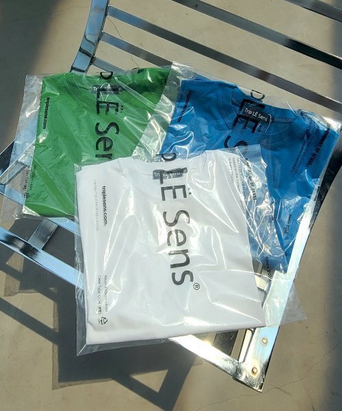 TRIP LE SENS（トリップ ル センス）の「ポップカラーシルケットコットンTシャツ_DEEP LAVENDER（Tシャツ/カットソー・メンズ・その他・LARGE/MEDIUM/SMALL）」の2枚目の写真