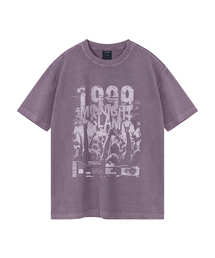 ミッドナイトスラム ピグメントオーバーサイズ半袖Tシャツ