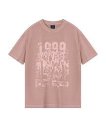 ミッドナイトスラム ピグメントオーバーサイズ半袖Tシャツ
