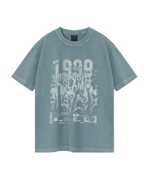ミッドナイトスラム ピグメントオーバーサイズ半袖Tシャツ