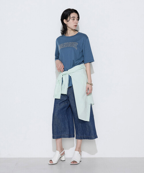 COMME CA Wardrobe(コムサワードローブ)の「〔 +サイズ 〕 ソフトコットンローン シャツ(シャツ/ブラウス・レディース・イエロー/ミント/ピンク・13号)」の22枚目の写真