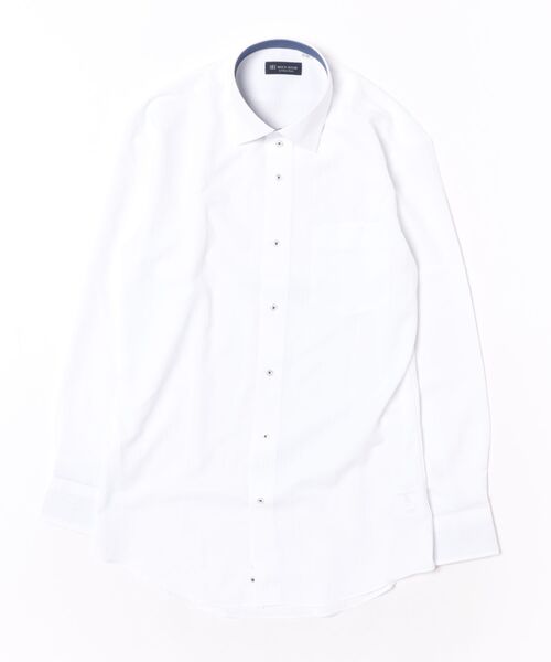 TOKYO SHIRTS(トウキョウシャツ)の「【吸水速乾】【COFREX】 形態安定ノンアイロン ワイド 長袖ビジネスワイシャツ(ビジネスシャツ・メンズ・ホワイト・首回り41cm-裄丈82cm/首回り41cm-裄丈86cm/首回り42cm-裄丈82cm/首回り42cm-裄丈86cm/首回り43cm-裄丈82cm/首回り43cm-裄丈86cm/首回り37cm-裄丈80cm/首回り37cm-裄丈84cm/首回り39cm-裄丈80cm/首回り39cm-裄丈84cm)」の6枚目の写真