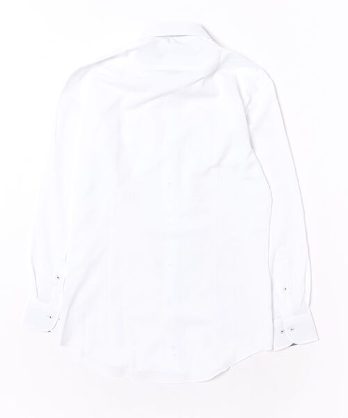 TOKYO SHIRTS(トウキョウシャツ)の「【吸水速乾】【COFREX】 形態安定ノンアイロン ワイド 長袖ビジネスワイシャツ(ビジネスシャツ・メンズ・ホワイト・首回り41cm-裄丈82cm/首回り41cm-裄丈86cm/首回り42cm-裄丈82cm/首回り42cm-裄丈86cm/首回り43cm-裄丈82cm/首回り43cm-裄丈86cm/首回り37cm-裄丈80cm/首回り37cm-裄丈84cm/首回り39cm-裄丈80cm/首回り39cm-裄丈84cm)」の7枚目の写真