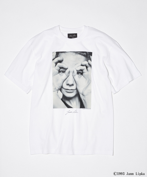 美品 JOURNAL STANDARD BJORK TシャツJANN LIPKA Jann Lipka Bjork Portrait 1993 / ビョーク ポートレート 1993（T