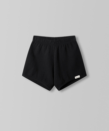 Eyelet Soft Shorts_Black