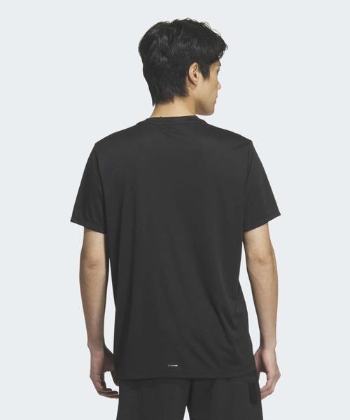 adidas(アディダス)の「クルーネック 半袖シャツ【adidas Golf/アディダスゴルフ】(Tシャツ/カットソー・メンズ・ブラック・SMALL/MEDIUM/XX-LARGE/3XL/LARGE/X-LARGE)」の2枚目の写真