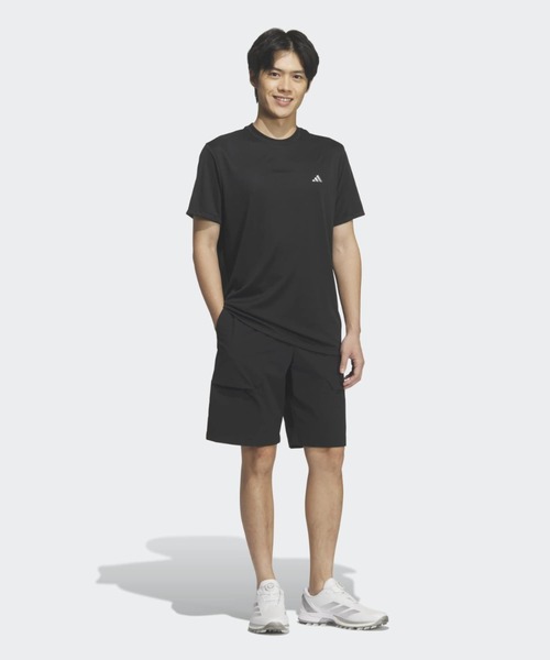 adidas(アディダス)の「クルーネック 半袖シャツ【adidas Golf/アディダスゴルフ】(Tシャツ/カットソー・メンズ・ブラック・SMALL/MEDIUM/XX-LARGE/3XL/LARGE/X-LARGE)」の3枚目の写真