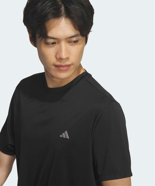 adidas(アディダス)の「クルーネック 半袖シャツ【adidas Golf/アディダスゴルフ】(Tシャツ/カットソー・メンズ・ブラック・SMALL/MEDIUM/XX-LARGE/3XL/LARGE/X-LARGE)」の5枚目の写真