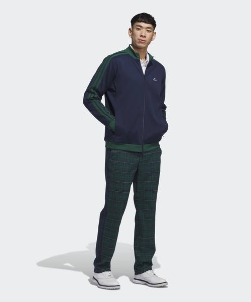 adidas(アディダス)の「スリーストライプス フルジップトラックジャケット【adidas Golf/アディダスゴルフ】(ブルゾン・メンズ・ネイビー・SMALL/MEDIUM/LARGE/X-LARGE/XX-LARGE)」の5枚目の写真