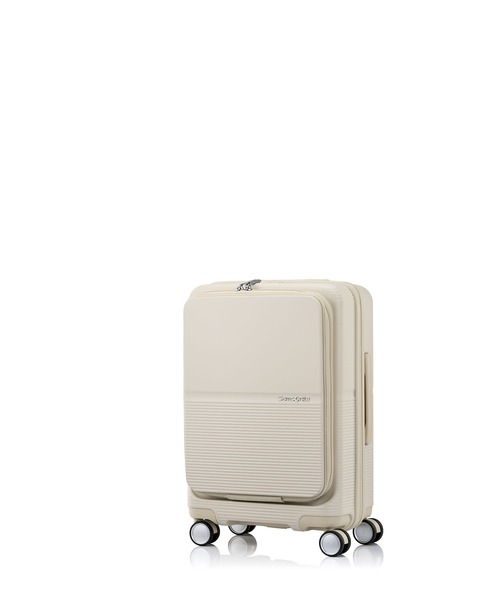Samsonite(サムソナイト)の「サムソナイト FLATFORM スピナー 55/20 エキスパンダー FT アイボリー(スーツケース/キャリーバッグ・メンズ・アイボリー・S)」の2枚目の写真