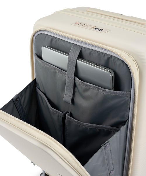 Samsonite(サムソナイト)の「サムソナイト FLATFORM スピナー 55/20 エキスパンダー FT アイボリー(スーツケース/キャリーバッグ・メンズ・アイボリー・S)」の12枚目の写真