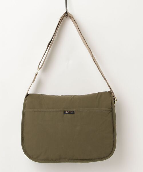 Barbour（バブアー）の「【TRANSPORT / トランスポート】Riever クロスボディバッグ（トートバッグ・メンズ・ブラック/グリーン・ONE SIZE）」の20枚目の写真