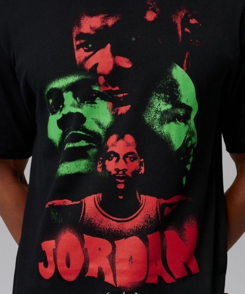 JORDAN BRAND（ジョーダンブランド）の「JORDAN BRAND Brooklyn（ジョーダンブランド ブルックリン）（Tシャツ/カットソー・メンズ・Black・SMALL/MEDIUM/LARGE/X-LARGE）」の3枚目の写真