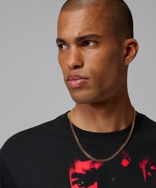 JORDAN BRAND（ジョーダンブランド）の「JORDAN BRAND Brooklyn（ジョーダンブランド ブルックリン）（Tシャツ/カットソー・メンズ・Black・SMALL/MEDIUM/LARGE/X-LARGE）」の4枚目の写真