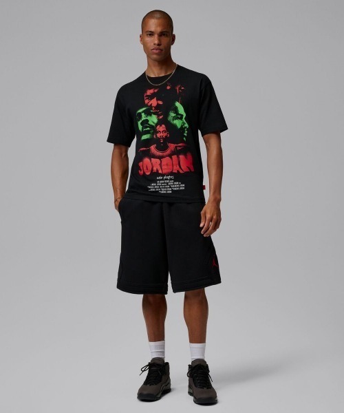 JORDAN BRAND（ジョーダンブランド）の「JORDAN BRAND Brooklyn（ジョーダンブランド ブルックリン）（Tシャツ/カットソー・メンズ・Black・SMALL/MEDIUM/LARGE/X-LARGE）」の6枚目の写真