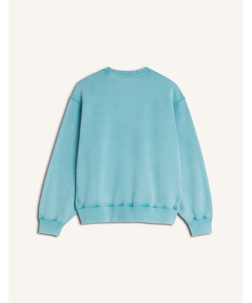 Maison Kitsune(メゾンキツネ)の「FOUNTAIN STAMP FADED RELAXED SWEATSHIRT(スウェット・メンズ・スカイブルー系・M/L)」の2枚目の写真